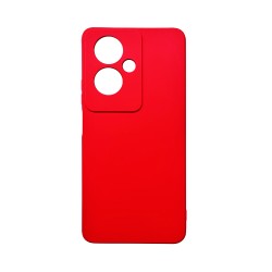 Silicone Case with Camera Shield for Oppo A79 5G Red